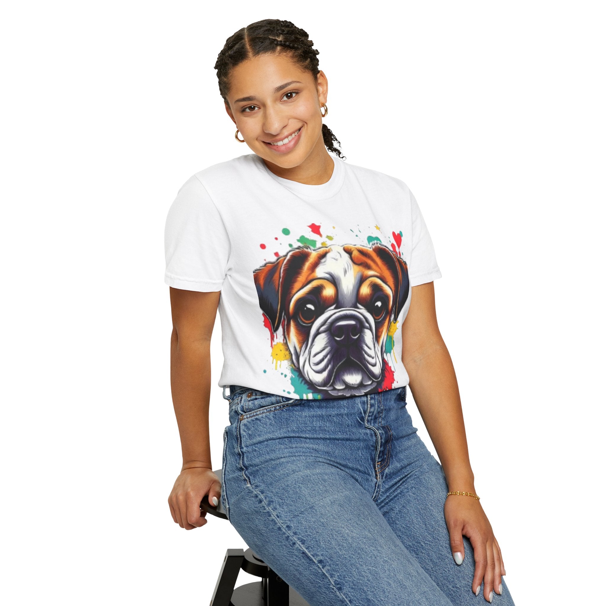 “this will make you look good” T-Shirt The Cute Pup — Casual Graphic Tee